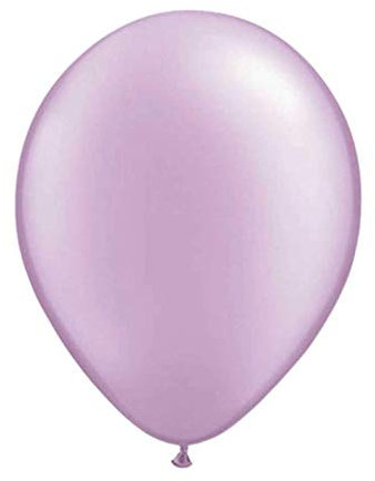Folat 08412 Lavendel- Lila Ballons Metallic-10 Stück, 10er Pack