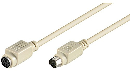 SM-PC®, 2m PS2 Kabel Verlängerung Stecker-Buchse #023