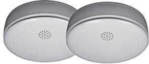 2er-Set Rauchmelder mit 10 Jahres Lithium Batterie, 85db Alarm, VDS, RM218-2