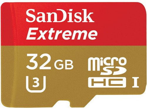 SanDisk Extreme Tarjeta de Memoria microSDHC de 32 GB para cámaras de Deportes de acción hasta 90 MB/s, Clase 10 y U3, Pack de 2