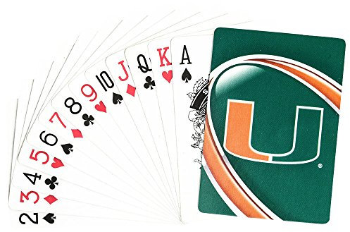 Miami Hurricanes Playing Cards
