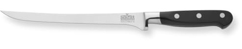 Richardson Sheffield V SABATIER filékniv, härdat bladstål, rostfritt, extremt vass, fiskkniv, laxkniv, kockkniv, kökskniv, professionell kniv, kockkniv