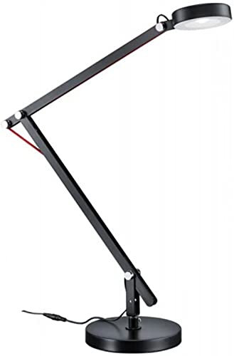 Trio Leuchten LED Tischleuchte Amsterdam 527920102, Metall schwarz, 1x 5 Watt