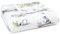aden + anais dream blanket 100% Baumwoll-Musselin-Decke jungle (120x120cm), DISN250G, Mehrfarbig, 1 Stück (1er Pack)