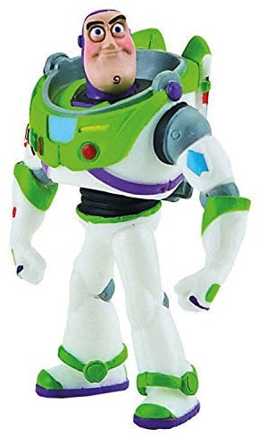 Bullyland 12760 - Spielfigur Buzz Lightyear aus Disney Pixar Toy Story, ca. 9,3 cm, detailgetreu, ideal als kleines Geschenk für Kinder ab 3 Jahren