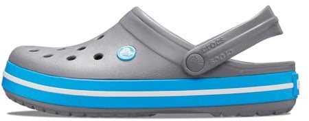 Crocs Unisex Erwachsene Crocband Clog Clog, Charcoal/Ocean, 37/38 EU