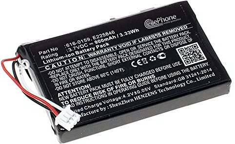 cellePhone Akku Li-Ion kompatibel mit Apple iPod 3 (3. Generation) (Ersatz für 616-0159 / E225846)