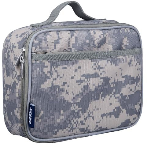 Wildkin Niños aislados Caja de Almuerzo para niños y niñas, tamaño envasado en Caliente o frío Aperitivos para la Escuela y Viajes