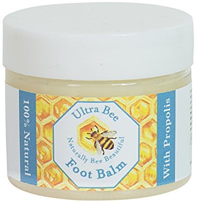 Ultra Bee Naturally Bee Beautiful 100% Natural Foot Balm Propolis, Honey & Tea Tree