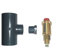Pool Schwimmbad Entlüftungsset für PVC verrohrung d 50 mm bestehnd aus 1 x Reduktion T-Stück(70706) 1x reduktion 20 x 3/8 (71143) und 1 x Entlüfter (76884)
