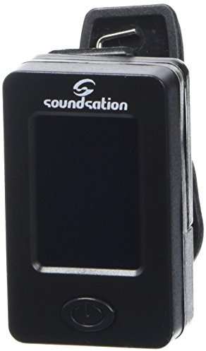 Soundsation CCT - 20-On Tuner Stimmgerät chromatisch, verstellbar, schwarz