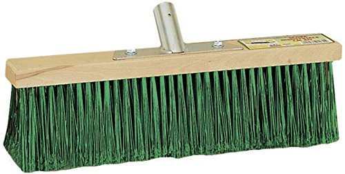 La Briantina Scopa Professionale in Legno, Spazzolone Industriale a Setole Rigide, Larghezza 40 cm