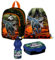 Dinosaurier Dino T-Rex Jurassic World 4 Teile Rucksack Tasche Kindergarten Set Brotdose Flasche mit Sticker-von-Kids4shop