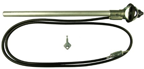 Celsus AN7901A Wing Mounted Telescopic Antenna - Chrome Mast