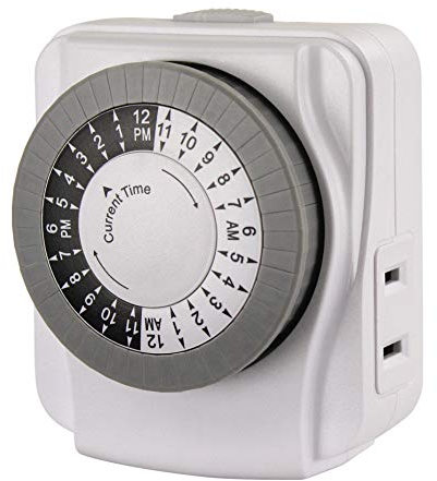Prime Wire & Cable TNI2412 1-Outlet Push Pin Timer