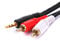 World of Data 3.5mm Jack to 2 x RCA Phono Stereo Audio Cable 5m Lead