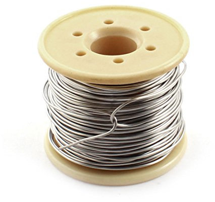 sourcing map 15Meter 1mm AWG18 1.388 Ohm/M Resistor Wire for Kiln Furnace
