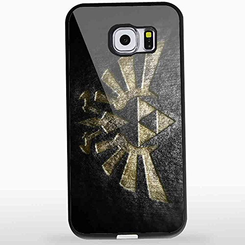 Big Triforce the Legend of Zelda for Iphone and Samsung Galaxy Case (Samsung S6 Black)