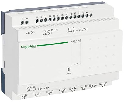 Schneider Electric Zelio Logic Logikmodul, 12 Eing. Relais Ausg.Typ Analog, Diskret Eing.Typ