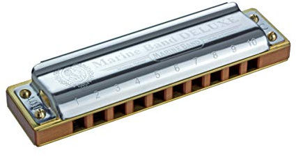 Hohner Marine Band Deluxe Harmonica Eb Major - M200504X