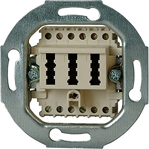 Kopp 33369391 Telefonanschlussdose TAE, NFF-Codierung, Beige