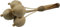 GURU SHOP Musikinstrument aus Holz, Musik Percussion Rhythmus Klang Instrument, Handgearbeitet - Handrassel 6, Braun, 28x8x8 cm, Musikinstrumente