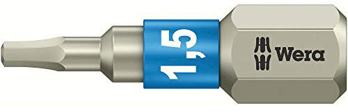 Bit 1/4 DIN3126 C6,3 Hex 1,5x25mm rostfr. Wera