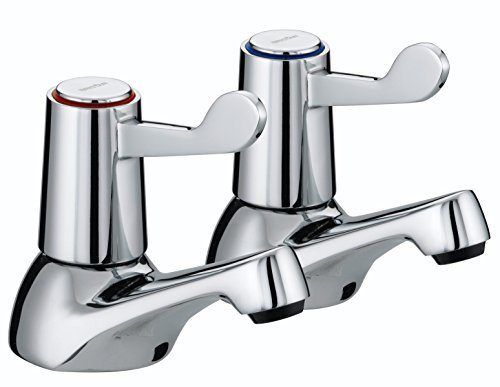 Bristan VAL 1/2 C CD - Rubinetti cromati a leva, con dischi in ceramica, finitura cromata