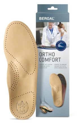 Bergal Ortho Comfort Orthopädische Einlagen aus Leder (38)