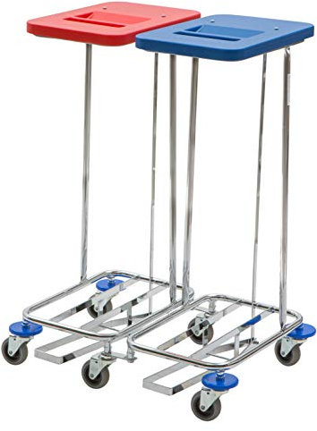 Wäschesammler zweifach mit Pedal