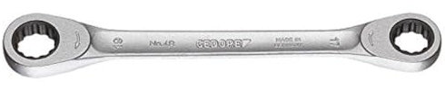 GEDORE Doppelringratschenschlüssel 17x19 mm – Hochwertiger Ratschenschlüssel für Profis – Langlebig, Präzise & Zuverlässig – Ideal für Handwerk & Industrie