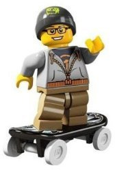 LEGO® Collectable Figures™ Series 4 - Street Skater Skateboarder - 8804