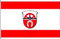 KÖNIGSBANNER Fahne Fahnenmast 150x250cm - Wöllstadt Banner Fahne inkl. Flaggenmast Befestigung - DE Flaggen für Garten, Boot, Mast uvw. Stabiles Gurtband + 3 Kunststoff-Karabinerhaken (4 teilig)