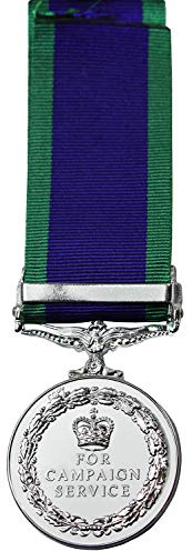 Dienstauszeichnungs-Medaille Nordirland 1962, mit Verschluss, Originalgröße/Hergestellt in Großbritannien