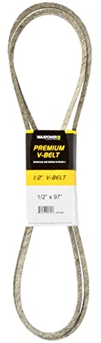 MAXPOWER Keilriemen 347540, Kevlar verstärkt, 1/2 x 97 - 4L970 - Aussenlänge L(a) 2470 mm.