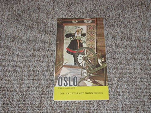 Stadtplan Oslo und Umgebung. Die Hauptstadt Norwegens.