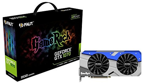 Palit NE51070T15P2G Carte Graphique Nvidia GeForce GTX 1080 SATA