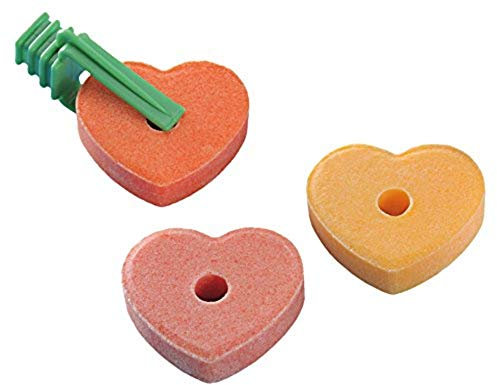 Nobby Salzleckstein Herz mit Halterung 3er Pack; je 30 g