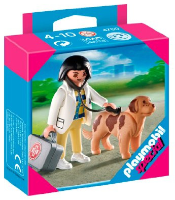 PLAYMOBIL 4750 Tierärztin mit Hund
