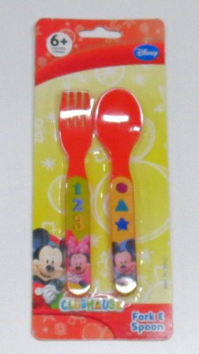 Disney Mickey Mouse Clubhouse Ensemble Fourche & Cuillère