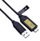 Keple Camera USB Cable By Chargeur et câble de synchronisation de données pour appareil photo numérique Compatible avec Samsung EX, EX1 Series, Lead Model (SUC-3 SUC-5 SUC-7)