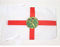 AZ FLAG - Drapeau Aurigny - 45x30 cm - Pavillon Île Anglo-Normande De Alderney 100% Polyester Avec Deux Cordelettes - 20g