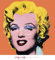 Andy Warhol - Shot Orange Marilyn (d) Poster Kunstdruck (70 x 65cm)