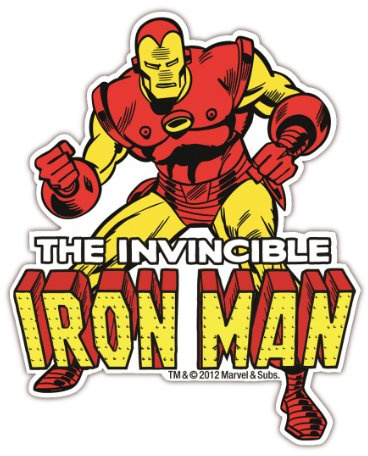 Magnet Iron Man Marvel Comics - Kühlschrankmagnet - Lizenziertes Originaldesign - LOGOSHIRT