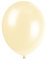 Latex-Party-Luftballons - 30 cm - Elfenbein-creme - 10er-Pack, Elfenbeinfarben/Cremefarben
