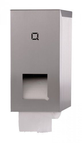 ALLCARE 7210 Qbic-line QTR2S SSL Edelstahl 2 Rollen Spender System-Rollen