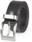 LINDENMANN Leder-Gürtel Herren 40 mm breit, Gürtel Herren Echt-Büffel-Leder Gürtel, Ledergürtel, Jeans-Gürtel schwarz, Größe/Size:Bundweite 160 cm Gesamtlänge 175 cm W 63 6XL
