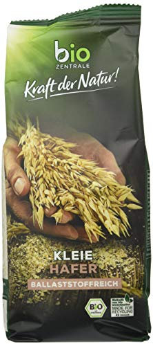 biozentrale Haferkleie | 3 x 500 g Bio Haferkleie | Ideal für Müsli & Backen | ballaststoffreiche Proteinquelle