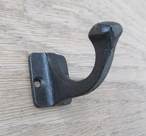 IRONMONGERY WORLD® Antique CAST Iron Coat Hooks/Old Vintage HAT Hanging PEGS - AI (AI - 1555 Small Keys Hook)