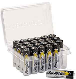 wns-emg-world AA Mignon Alkaline Batterien 24er Pack - Kompatibel mit Energizer Industrial LR6, BigBox Pack, langlebig, zuverlässig, vielseitig gut